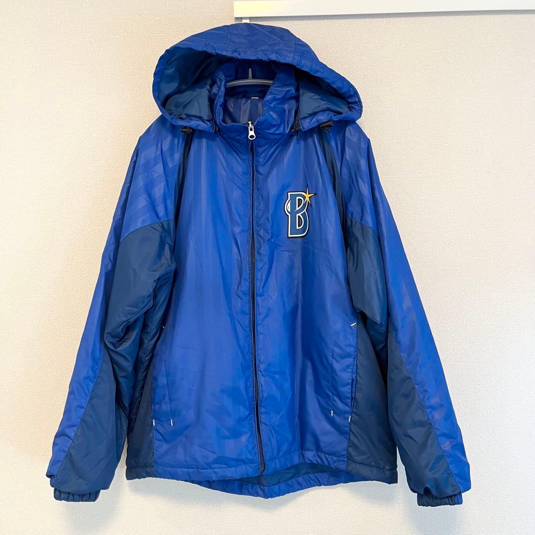 希少レア 横浜DeNAベイスターズ 中綿ジャケット L フード脱着可能