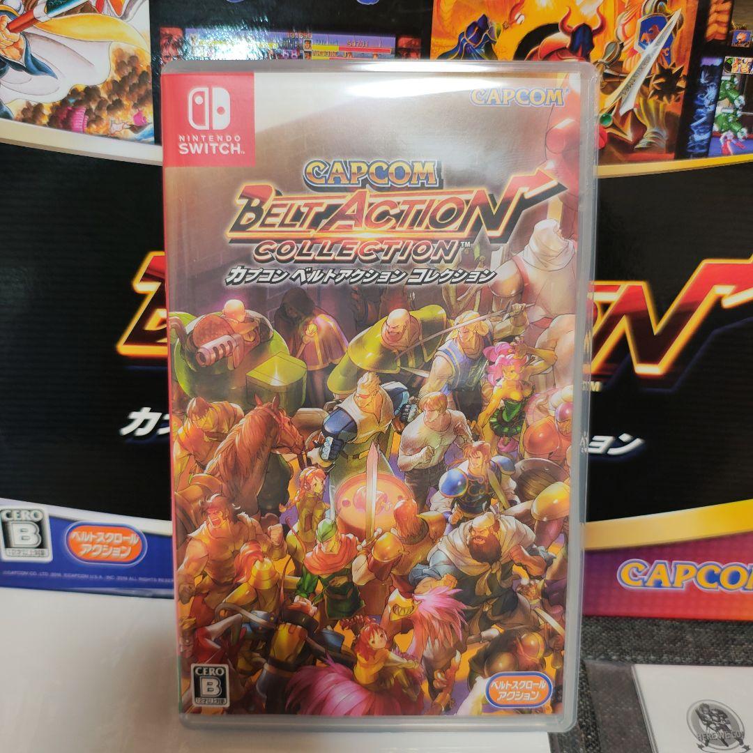 カプコンベルトアクションコレクション　コレクターズボックス　新品同様品