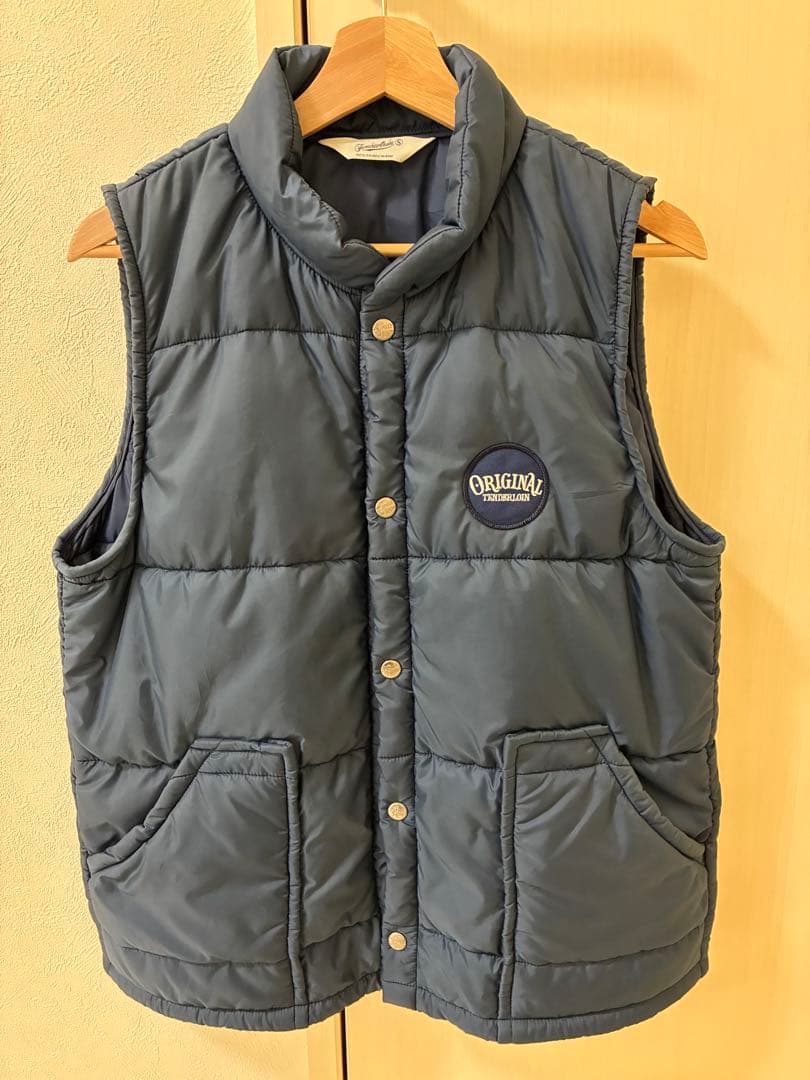 TENDERLOIN ネイビー ダウンベスト