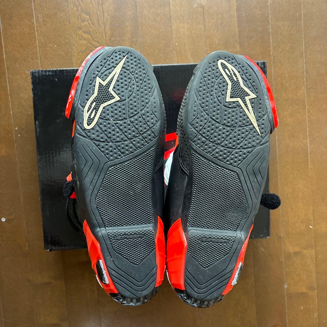 Alpinestars Supertech R バイクブーツ 赤/黒　43