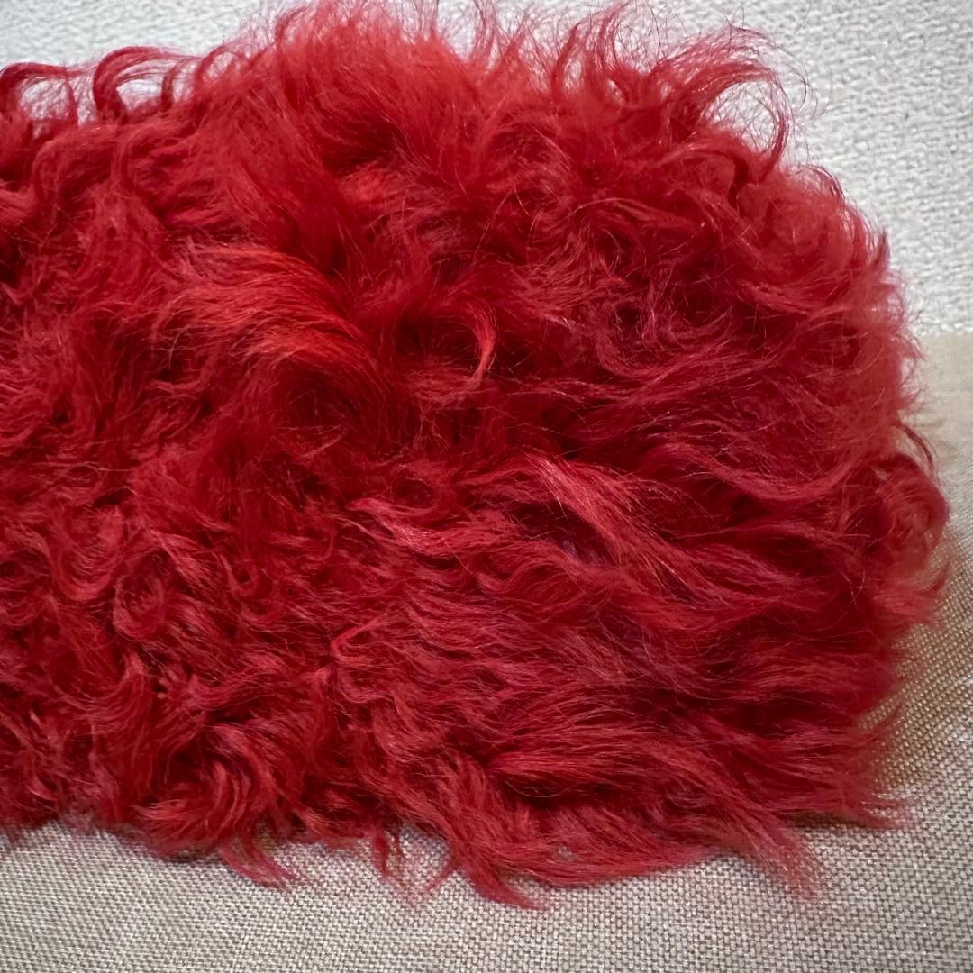 ココ⭐︎TOD'sダブルTラムファー2way赤ショルダーバッグ