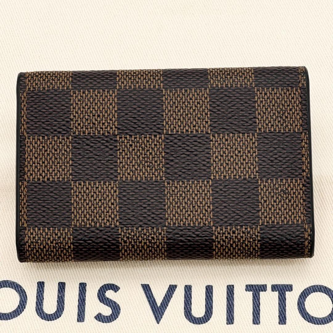 ヴィトン ダミエ ミュルティクレ6 キーケース ローズバレリーヌ N41634