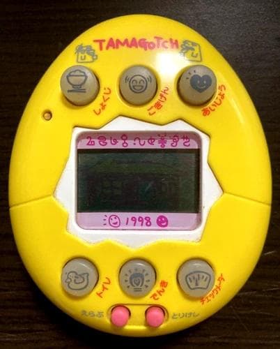 【動作確認済】バンダイ　やさしいたまごっち　イエロー　SHB127