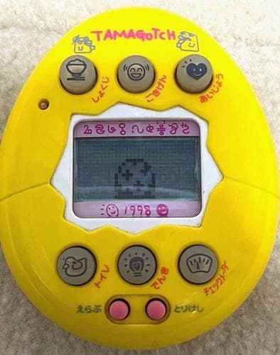 【動作確認済】バンダイ　やさしいたまごっち　イエロー　SHB127