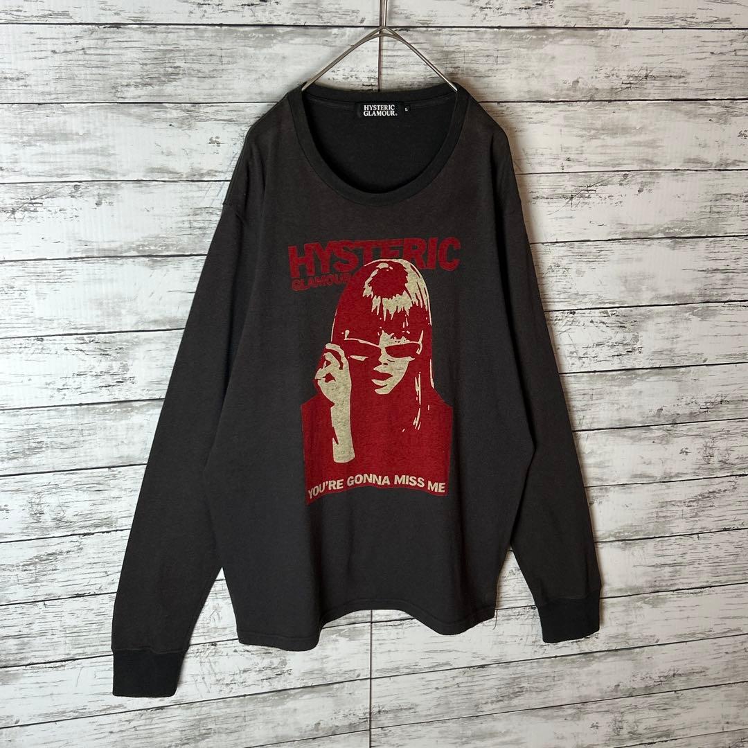 3637M【タグ付き】ヒステリックグラマー☆ヒスガール ロングＴシャツ