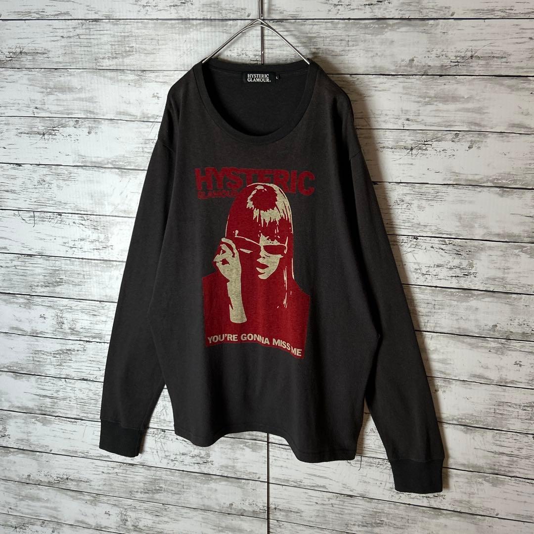 3637M【タグ付き】ヒステリックグラマー☆ヒスガール ロングＴシャツ