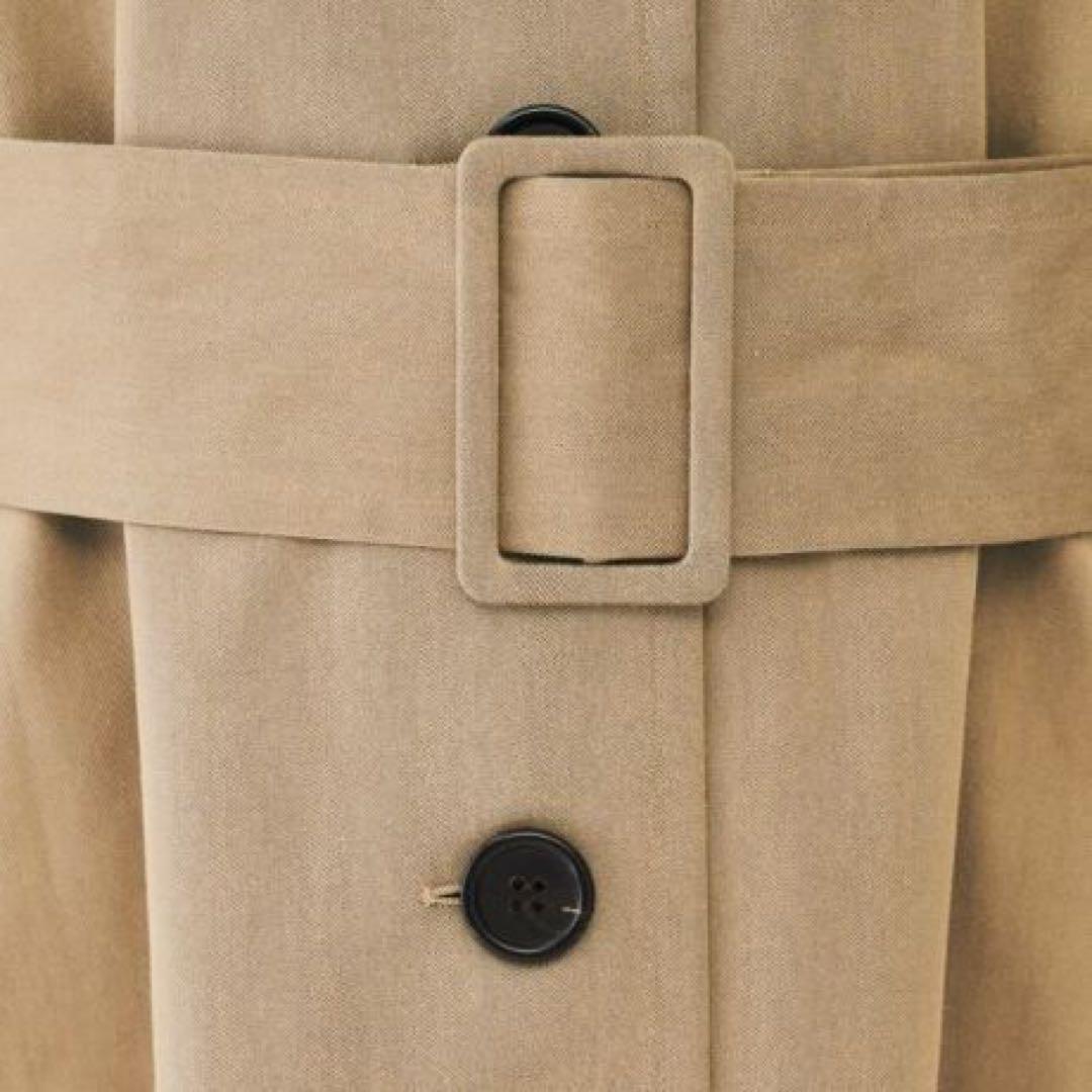 25SS 新品タグ付　アンタイトル　ギャバトレンチコート　定価74,800円