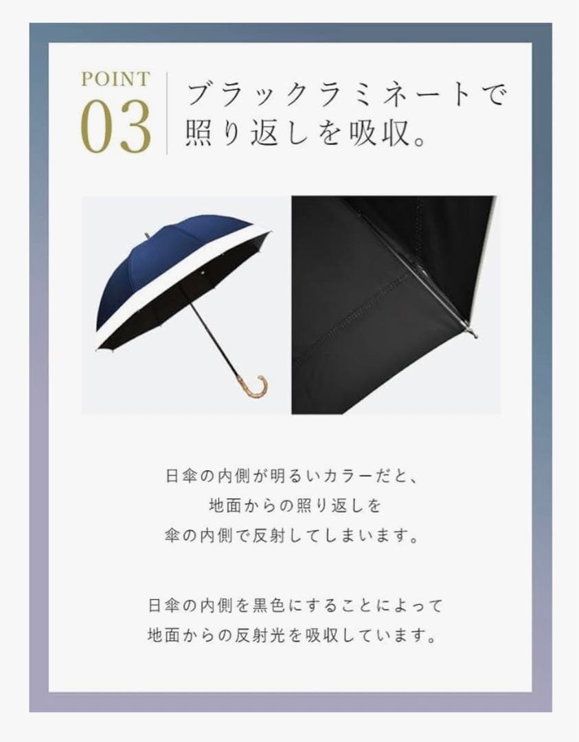 芦屋ロサブラン＊未使用　折りたたみ日傘