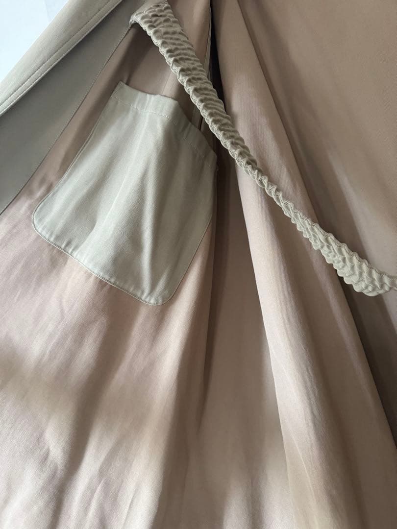 FUMIKA UCHIDA トレンチコート ベージュ　ポンチョ