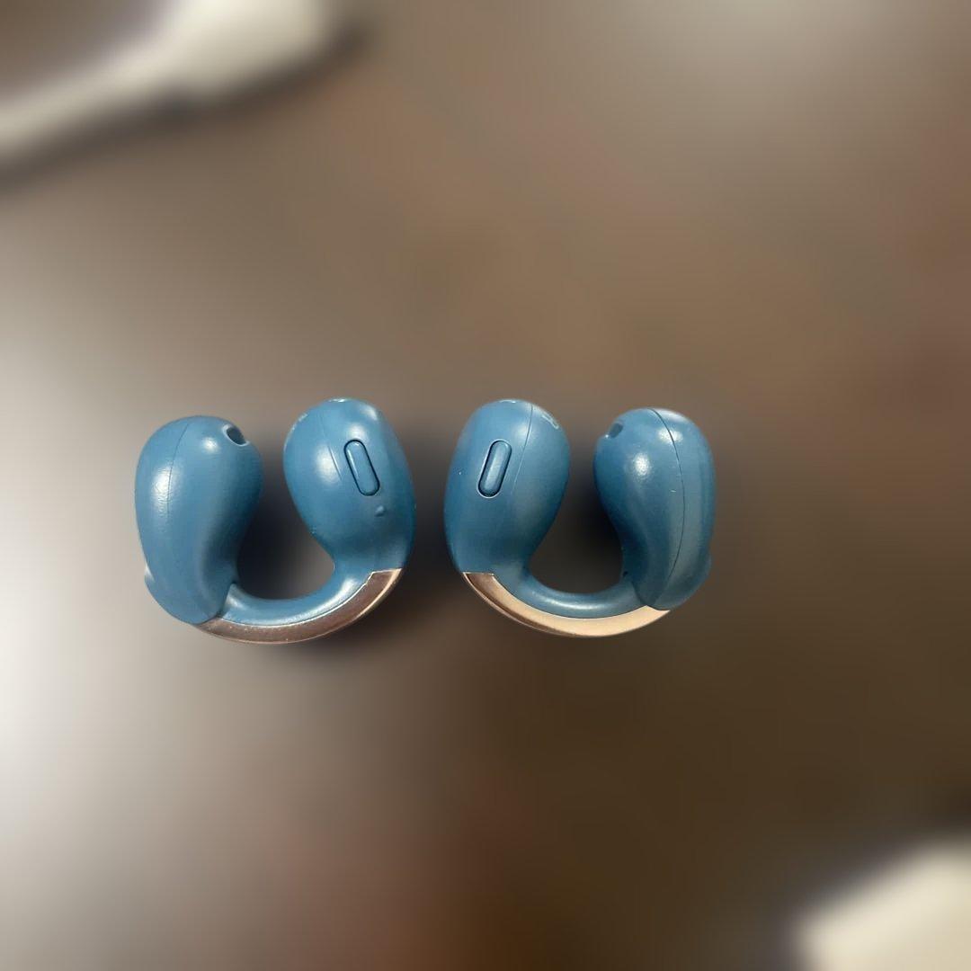 ひろ　victor ワイヤレスイヤホン HA-NP1T ティールブルー