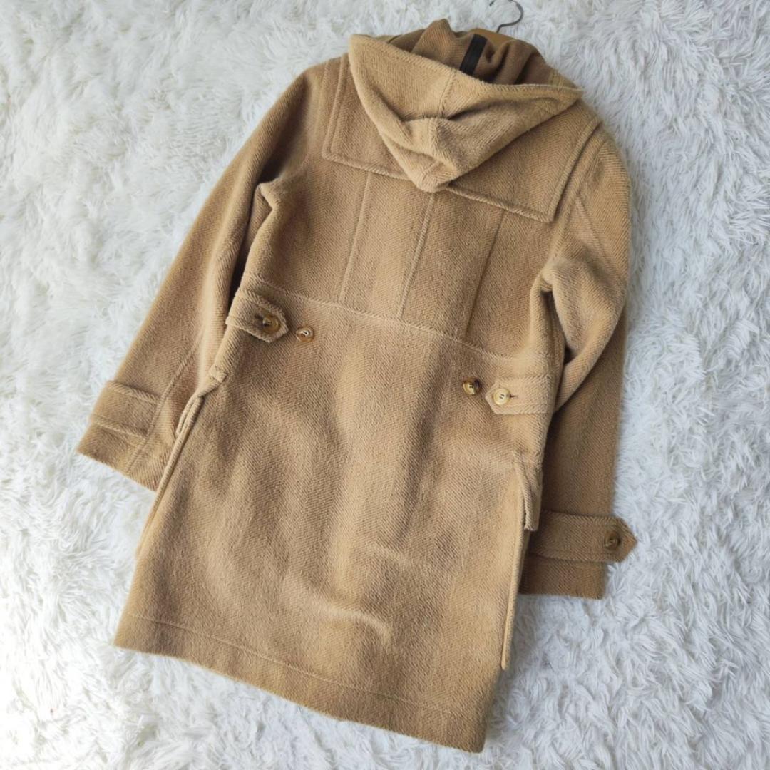 アンダーカバーイズム ダッフルコート ヘリンボーン ベージュ M アルパカ