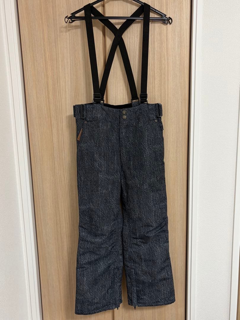 子供用迷彩柄スノーボードウェアセット