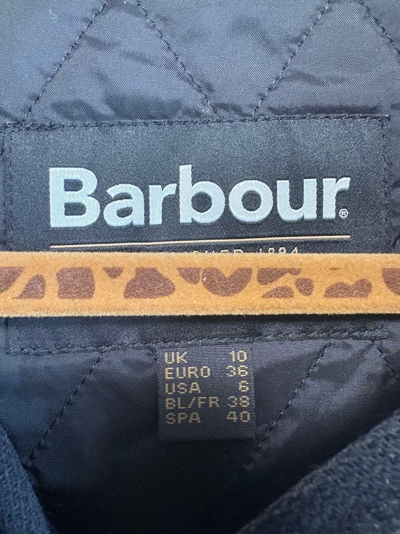 Barbour ファーベスト 黒