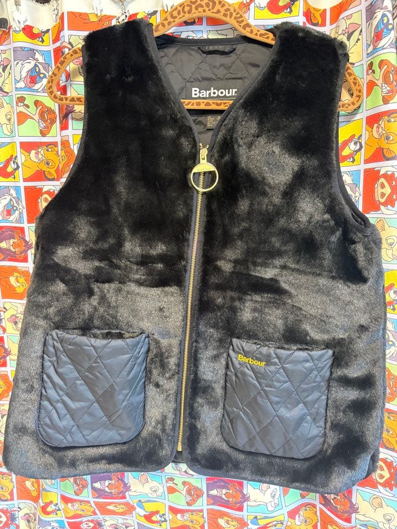 Barbour ファーベスト 黒