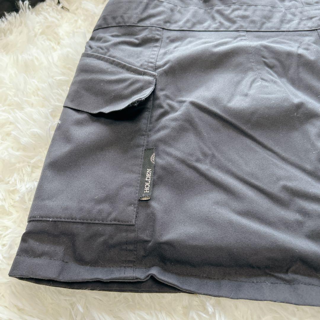 ホールデン スノーボードウェア 上下セットS フレアパンツ 黒 赤 ブーツカット