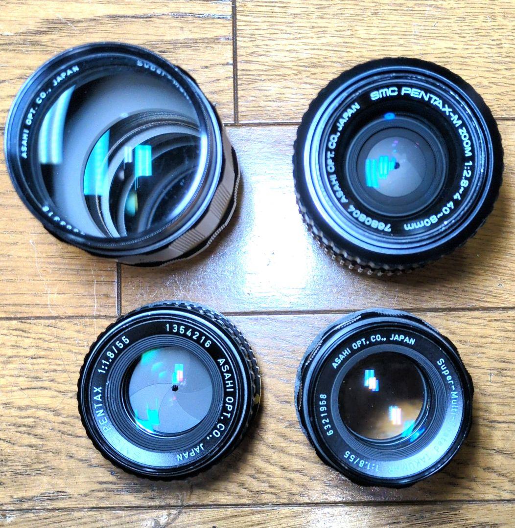 s*8様 PENTAX レンズ4本＋ カメラ6台まとめセット