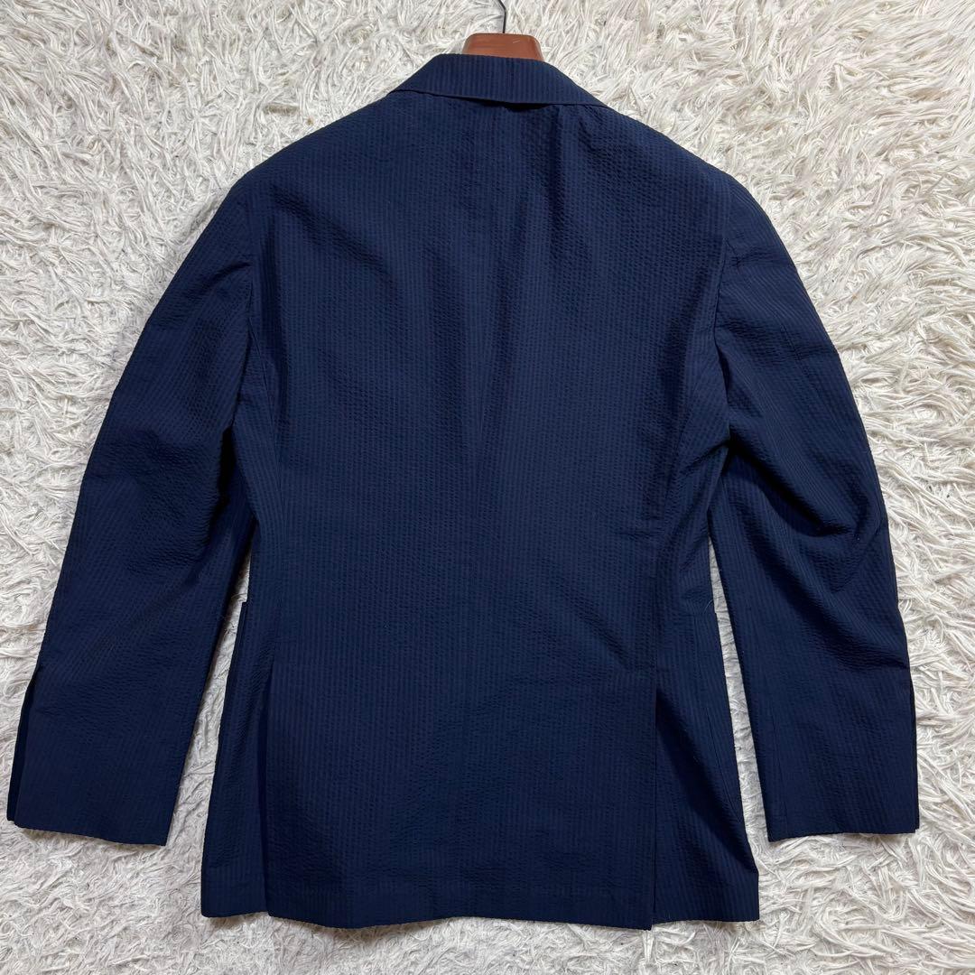 すだち様　BEAMS F テーラードジャケット　アンコン　シアサッカー　シルク混