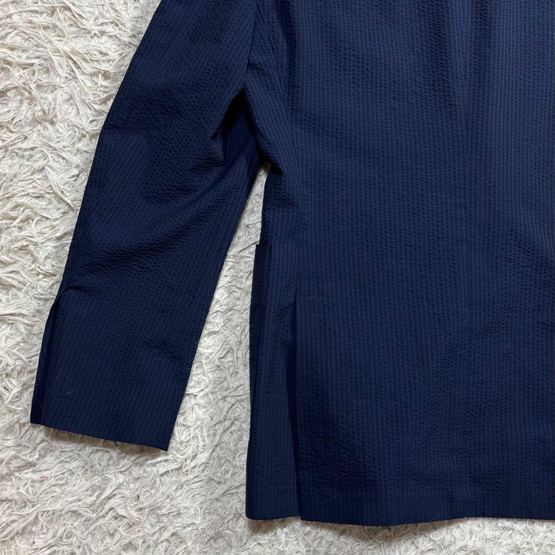 すだち様　BEAMS F テーラードジャケット　アンコン　シアサッカー　シルク混