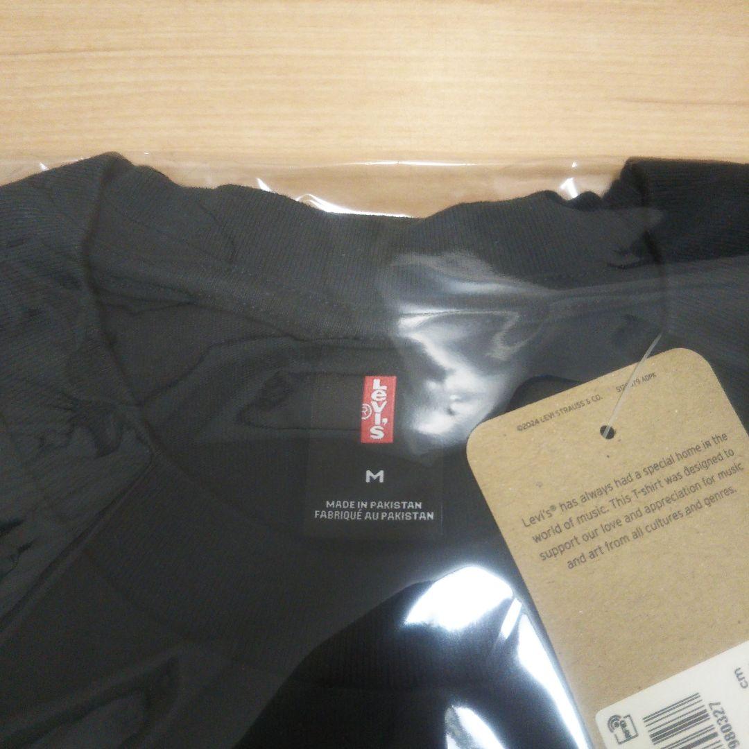 サトシ様 oasis × Levi's ロングスリーブ バンド T ブラック M