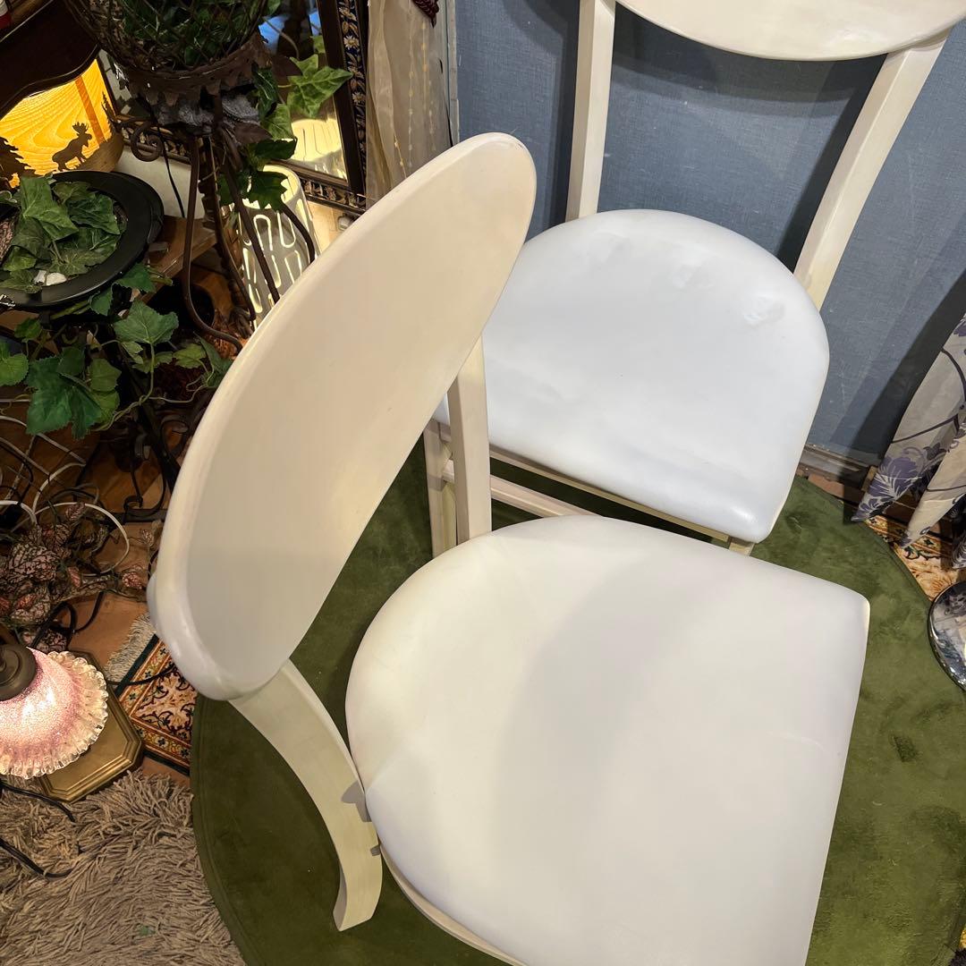 Sale L１　２脚セット　座面色変更可　ラウンドバック　ダイニングチェア