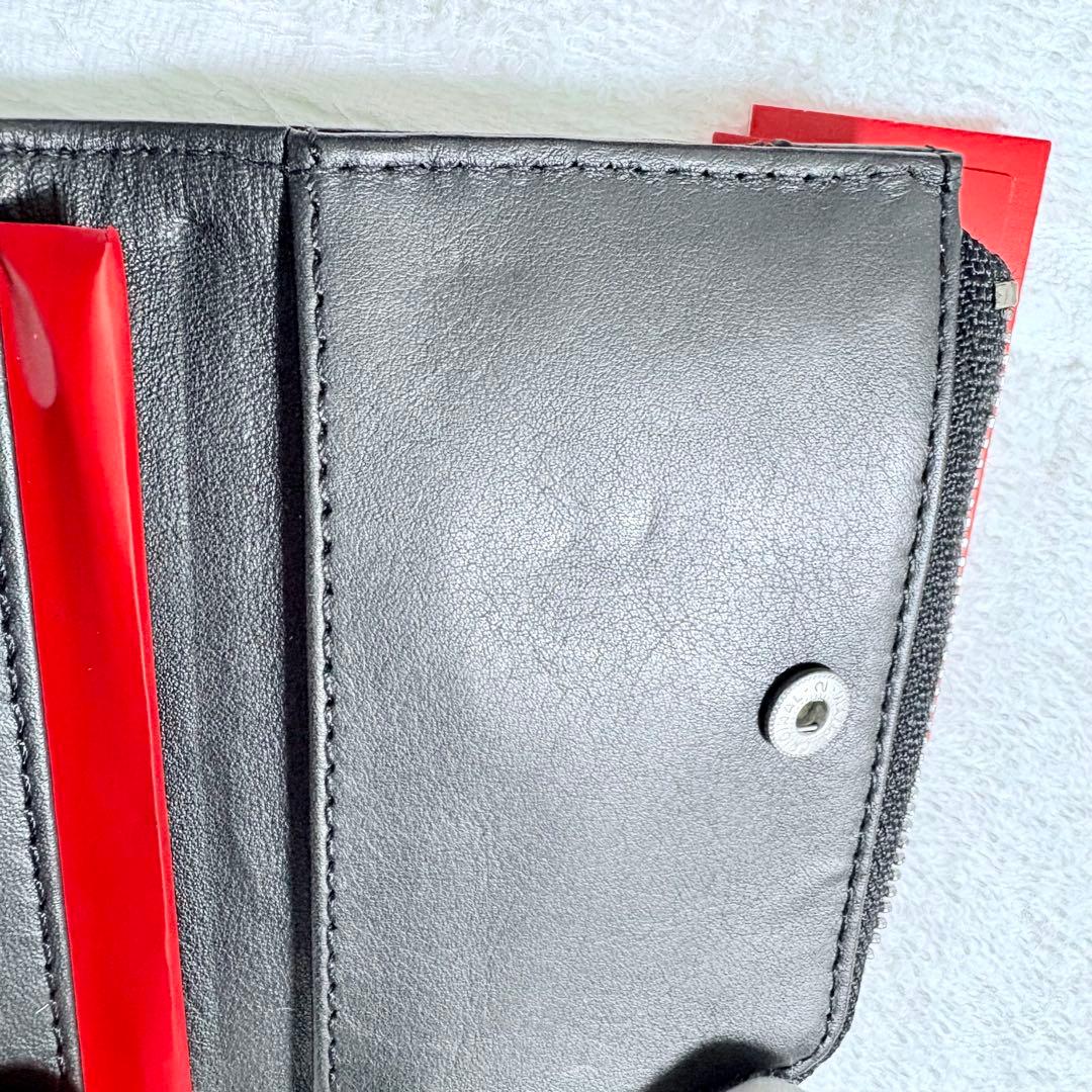 ディーゼル　X08429 小銭入付キーケース　黒