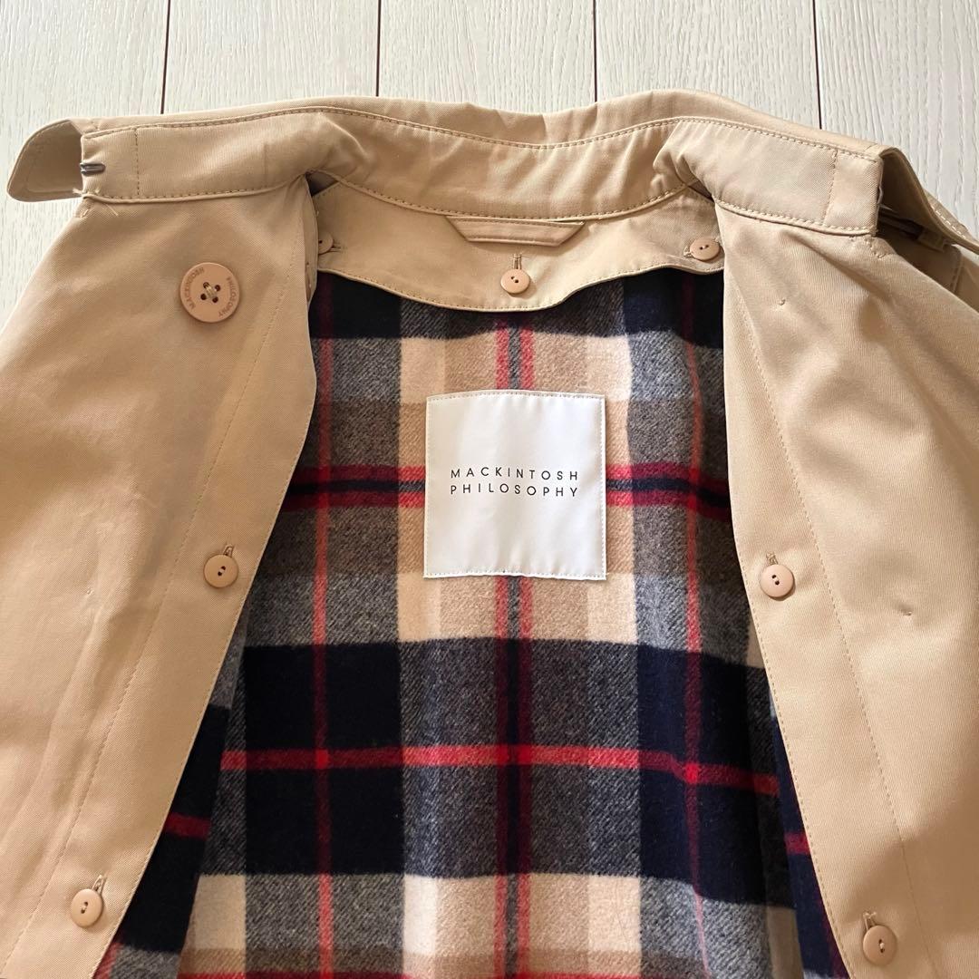 マッキントッシュフィロソフィー ライナー付きトレンチコート