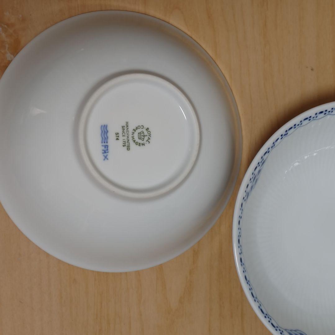 ロイヤル・コペンハーゲンプリンセス ボウル 16cm2個セット
