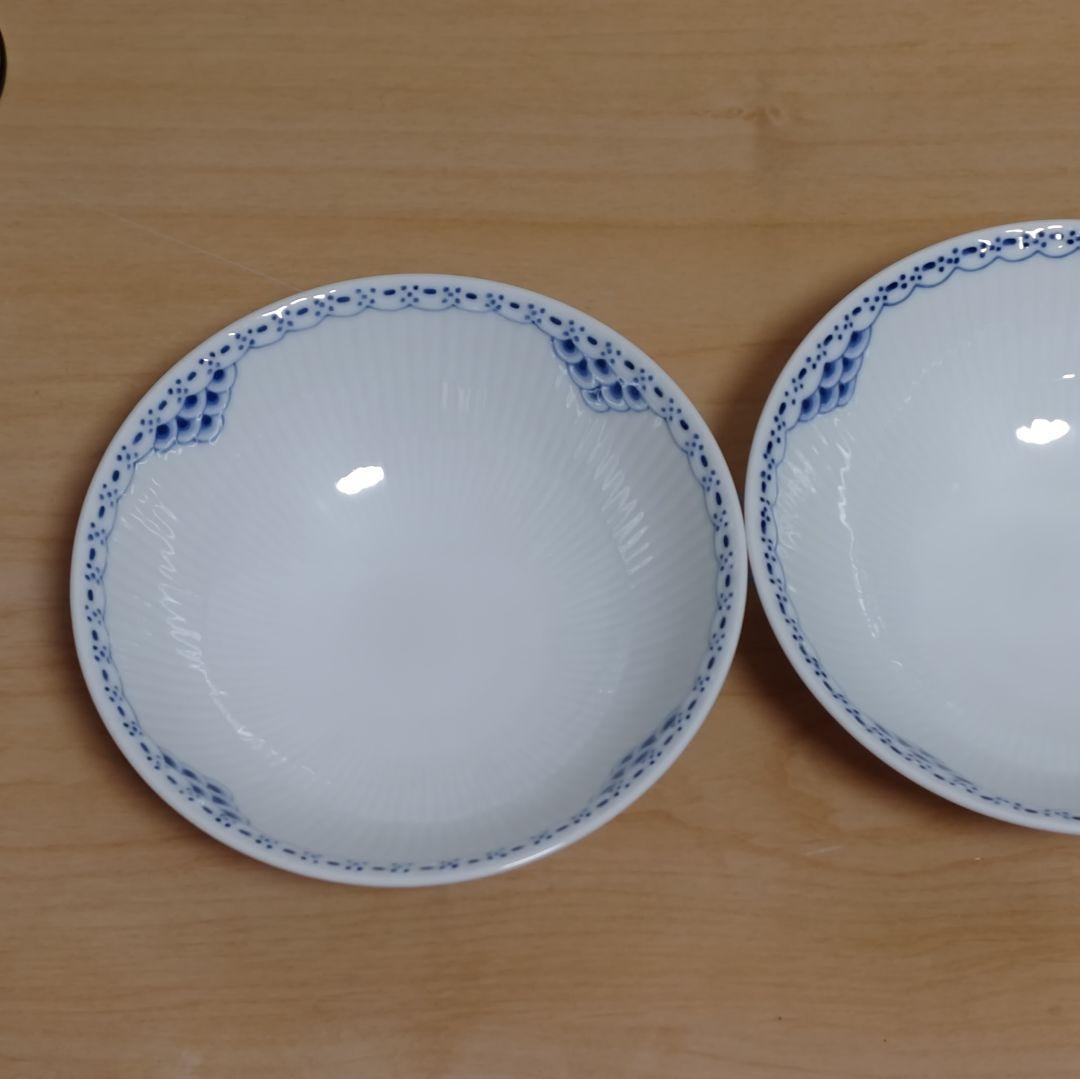 ロイヤル・コペンハーゲンプリンセス ボウル 16cm2個セット