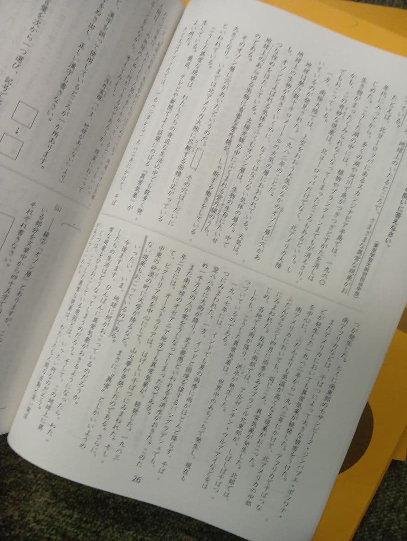 浜学園　小５　国語/算数/理科/春/夏/冬　テキスト　2023年使用版　 中古