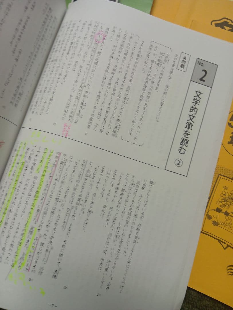 浜学園　小５　国語/算数/理科/春/夏/冬　テキスト　2023年使用版　 中古