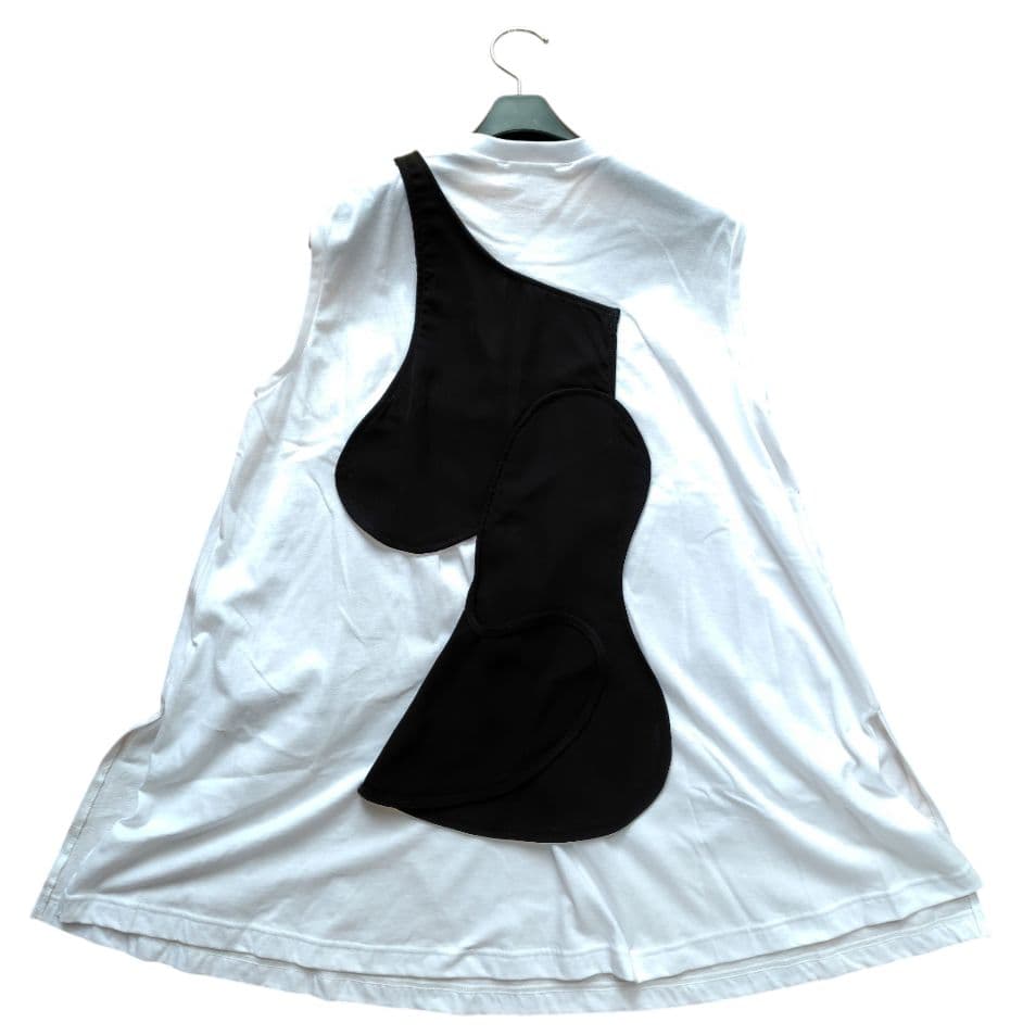 【ENFOLD】24商品新品CIRCLE DRAPE-VEST TANK-TOP