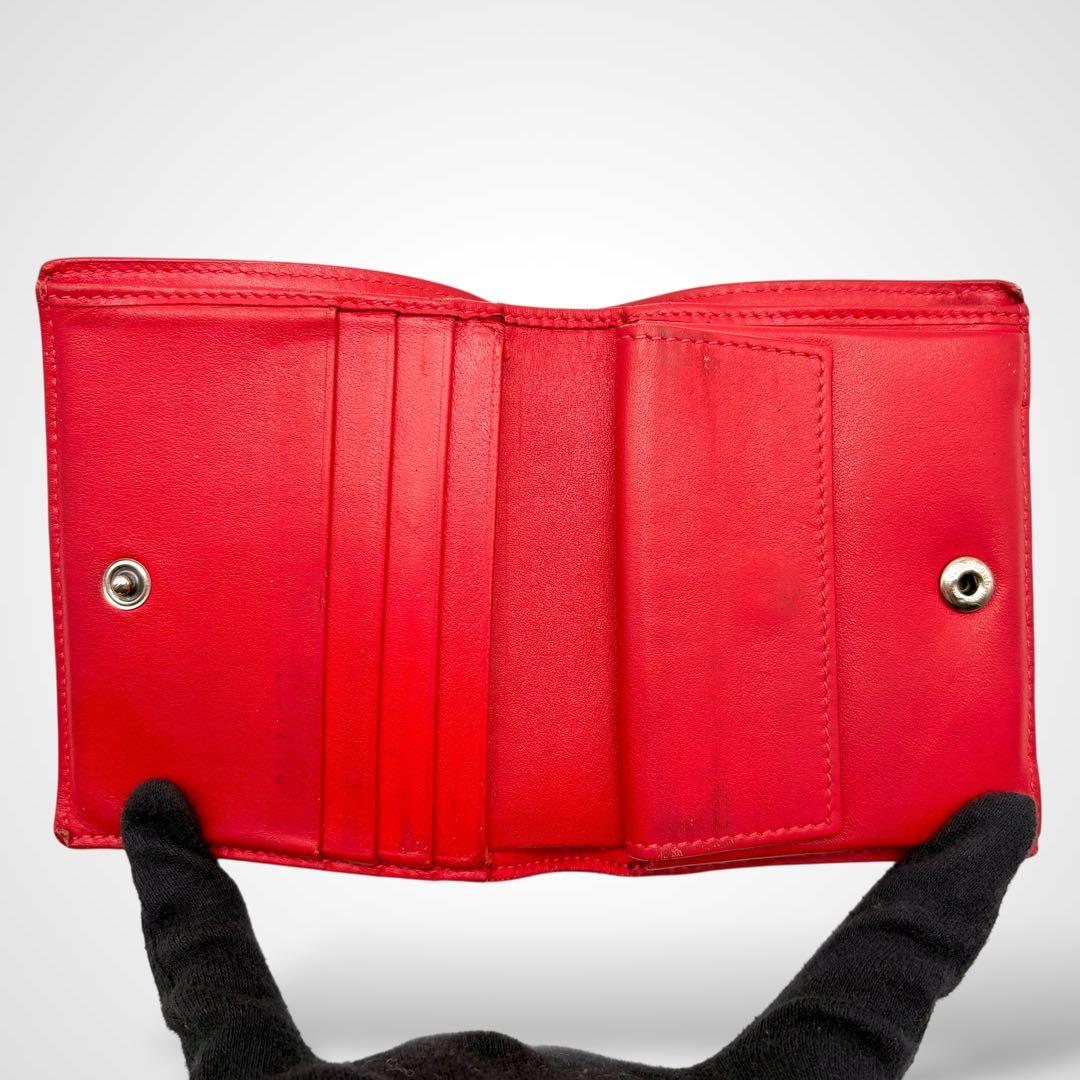 Christian Louboutin ルブタン 二つ折り財布 スタッズ レザー