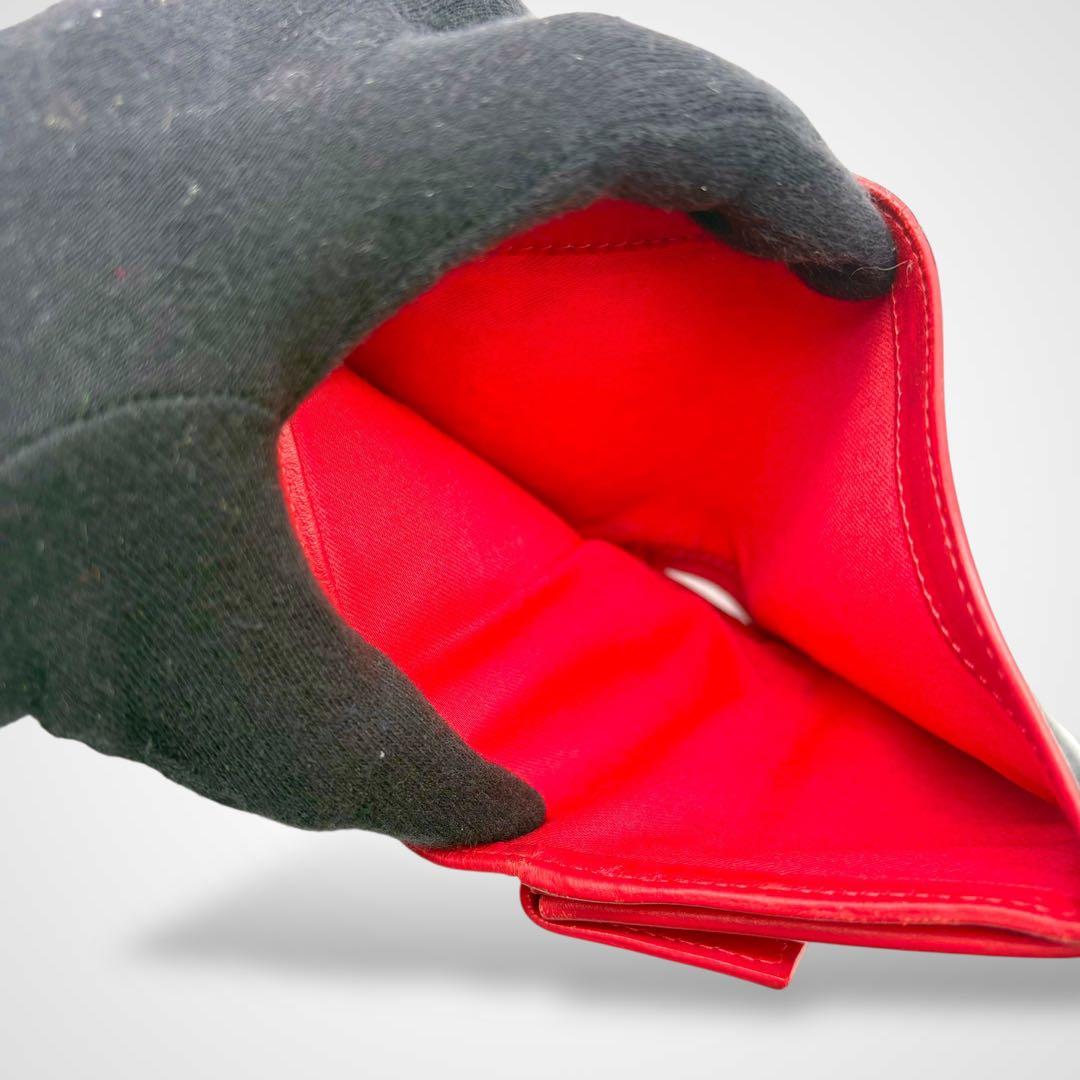 Christian Louboutin ルブタン 二つ折り財布 スタッズ レザー