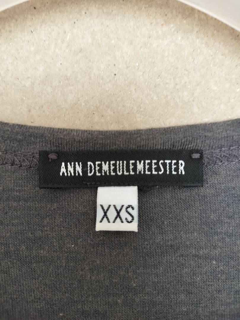 ANN DEMEULEMEESTER グレーロンT