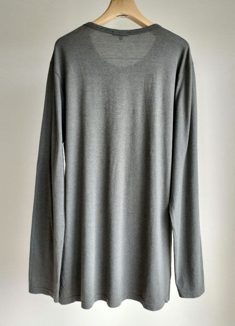 ANN DEMEULEMEESTER グレーロンT