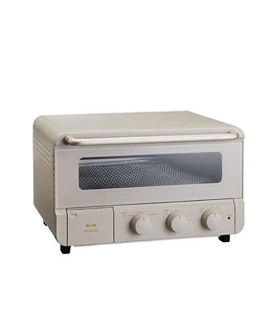 新品・未使用_BRUNO スチーム＆ベイクトースター Greige