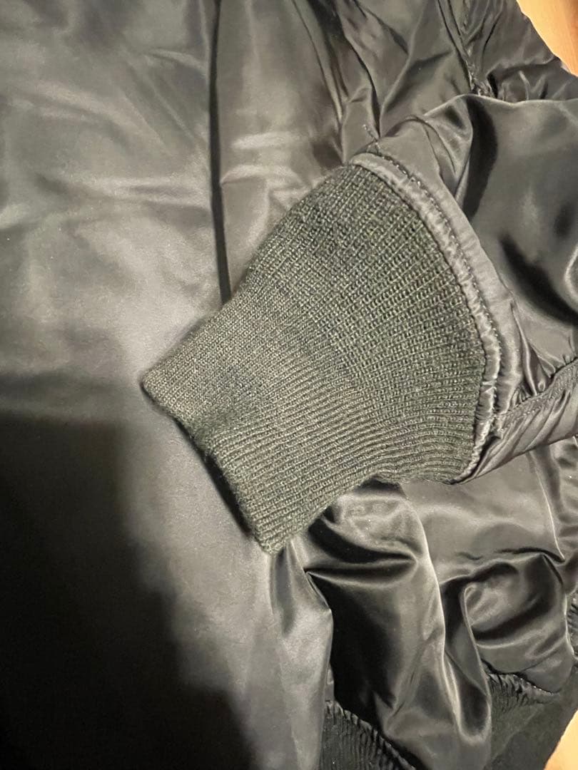 AVIREX MA-1 フライトジャケット ブラック　Lサイズ