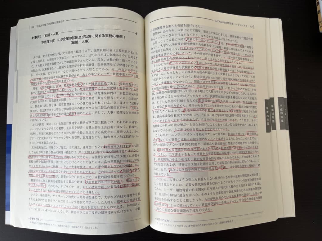 中小企業診断士二次試験用テキスト・問題集・過去問集・ふぞろい　全16冊