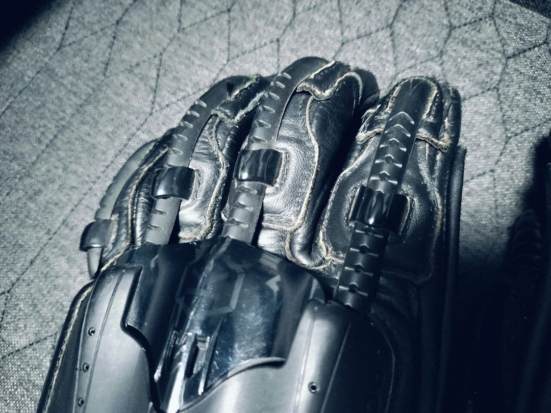 エルフモール KNOX バイク用グローブ ハンドロイドマーク5 ブラック