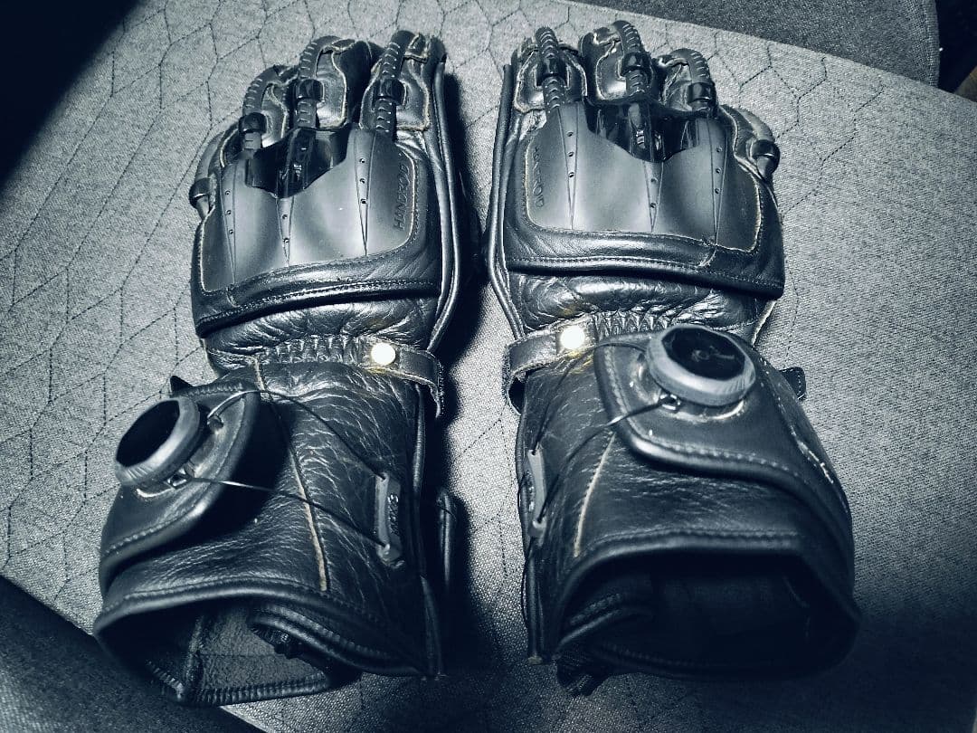 エルフモール KNOX バイク用グローブ ハンドロイドマーク5 ブラック