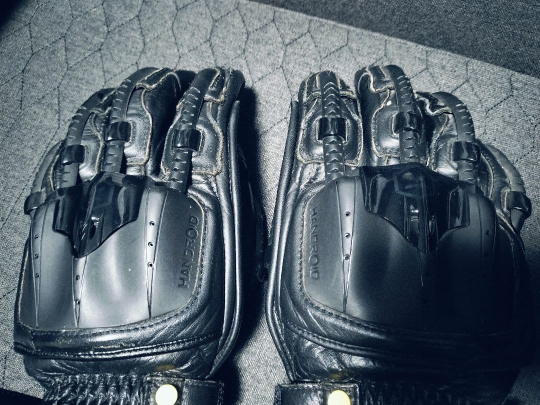 エルフモール KNOX バイク用グローブ ハンドロイドマーク5 ブラック