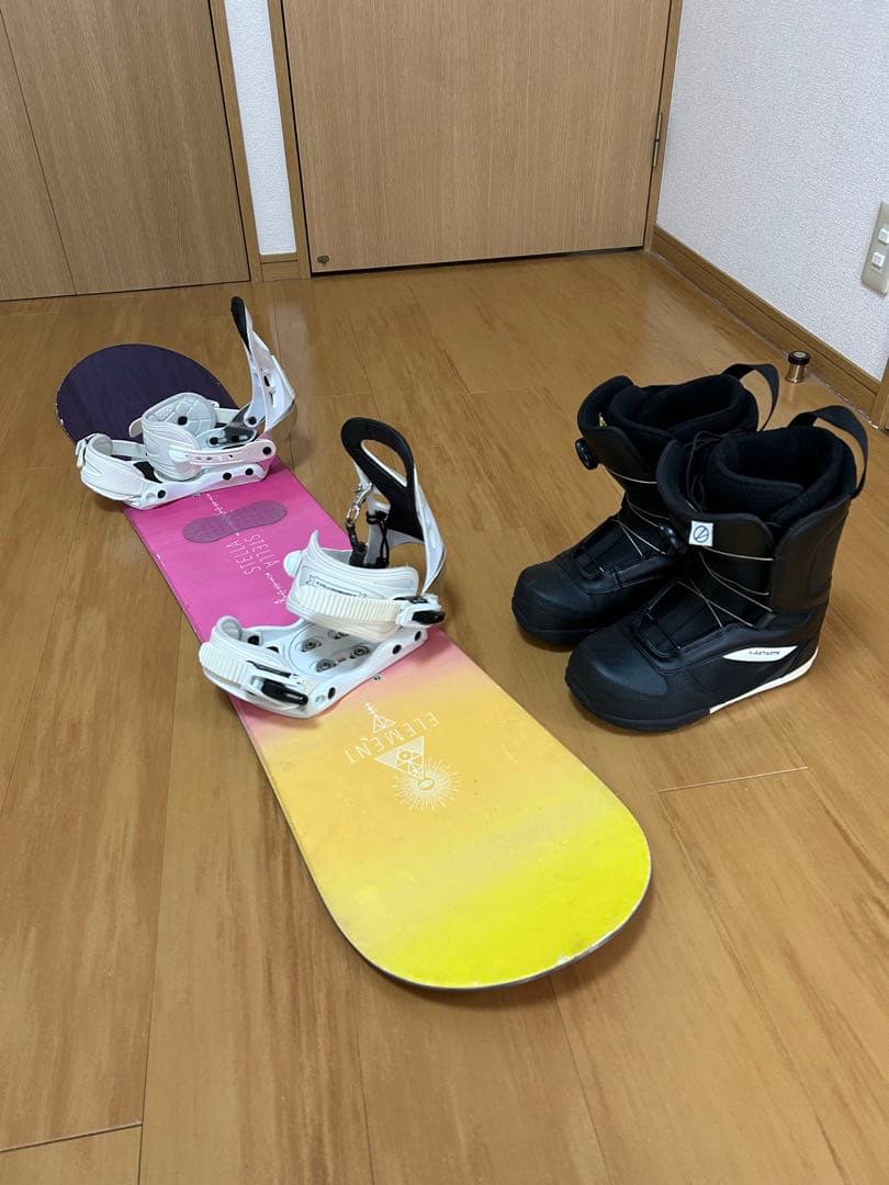 STELLA ステラ ビンディング ブーツ ケース付き 4点セット