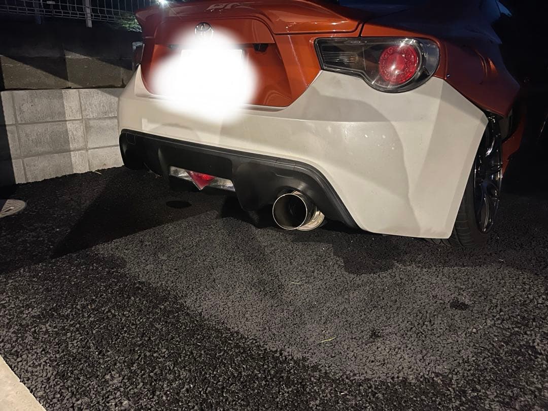 前期中間用 86ワンオフマフラー