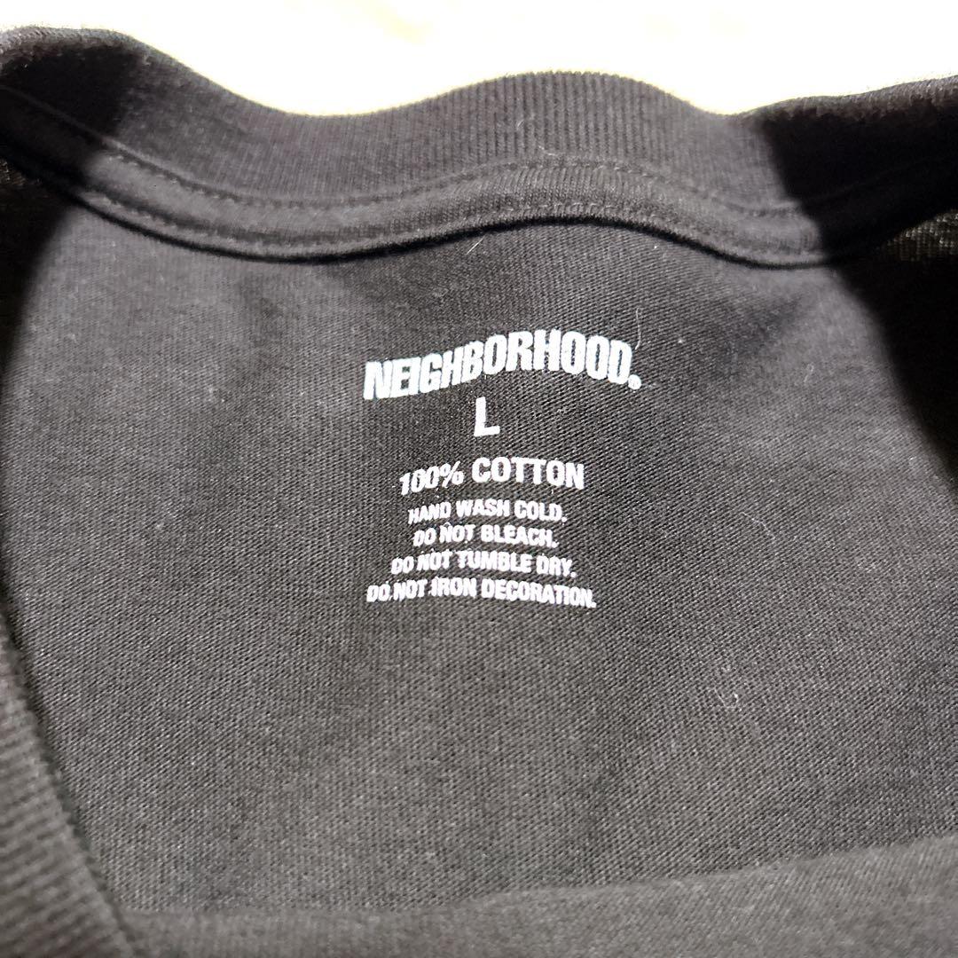 未使用級✨ ネイバーフッド NEIGHBORHOOD ロンT B'z稲葉着用 黒