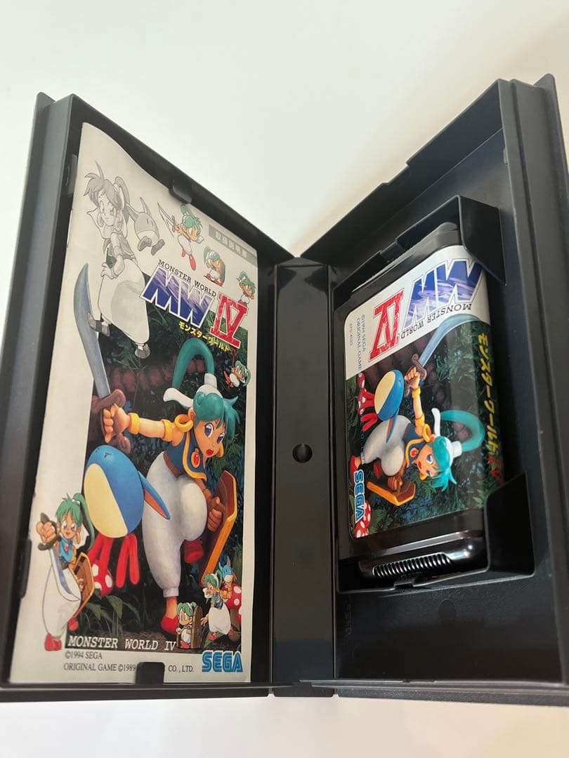 【希少&美品】モンスターワールドⅣ (メガドライブ専用ソフト)