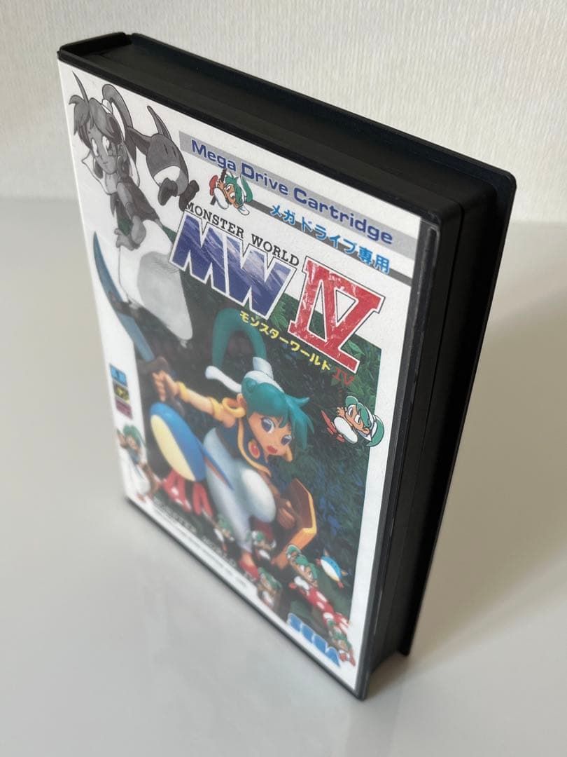 【希少&美品】モンスターワールドⅣ (メガドライブ専用ソフト)