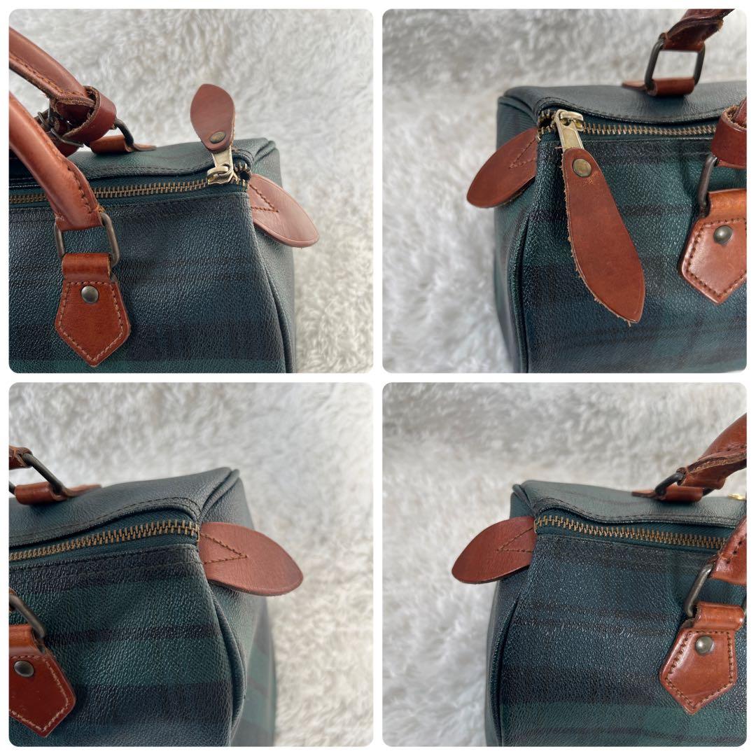 美品✨ POLO RALPH LAURENミニボストンバッグ ブラックウォッチ