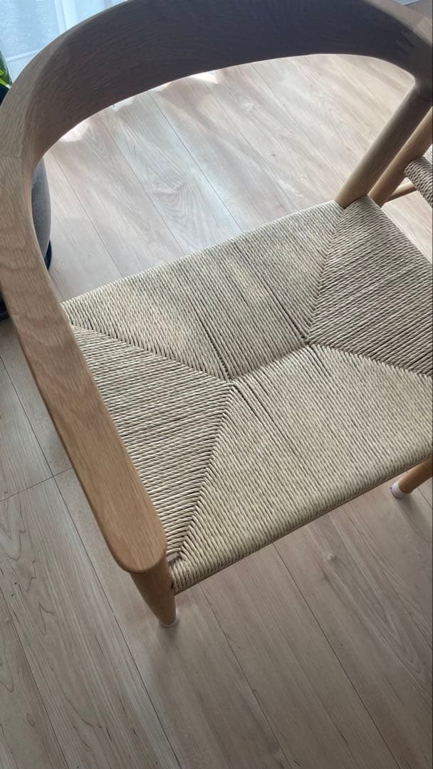 無印良品　ペーパーコードアームチェア　2脚