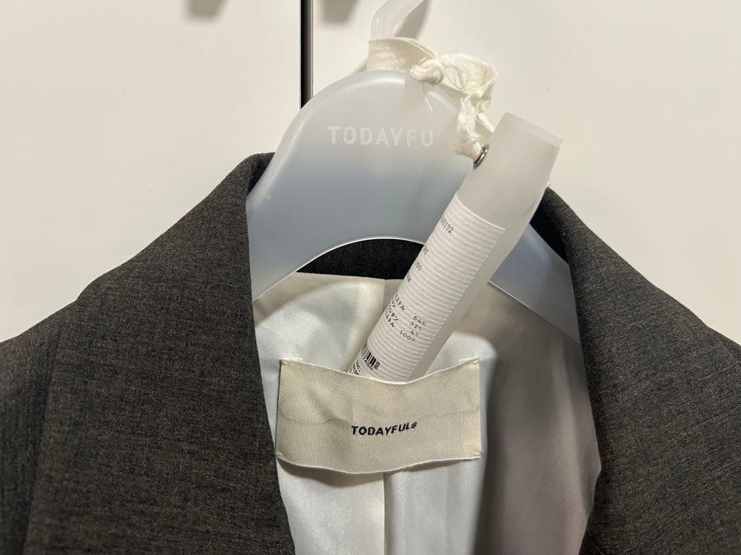 新品 TODAYFUL オーバー ショルダー ジャケット 38 2025秋冬