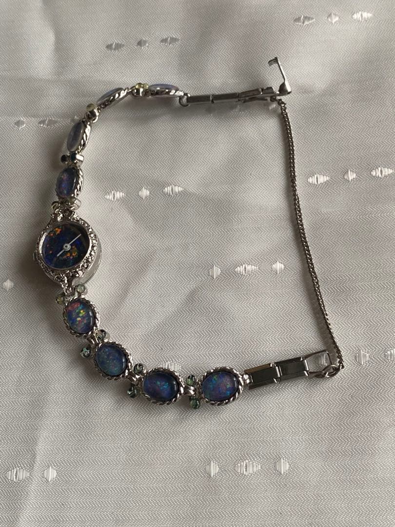 JANOPAL　マーカサイトベゼル＆オパール文字盤　アンティーク